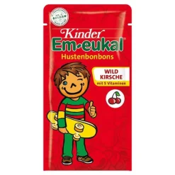 Em Eukal Kinder Em-eukal Wildkirsche Hustenbonbons zuckerhaltig, 75 g- Husten & Halsbonbons