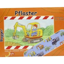 Kinderpflaster Bagger Briefchen, 10 St^ Clearance