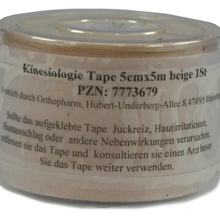 Kinesiologie Tape 5 cm x 5 m beige, 1 St^ Outlet