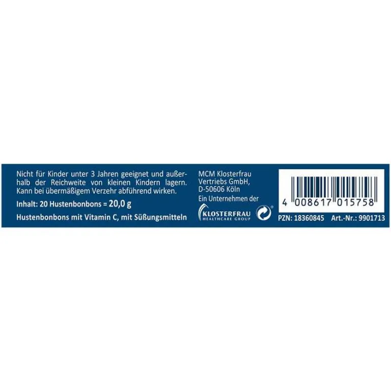 Klosterfrau Husten & Halsbonbons-Hustenbonbon, 20 St