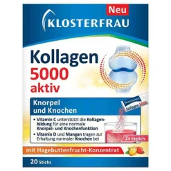 Kollagen 5000 aktiv Granulat Sticks, 20 St^Klosterfrau Hot