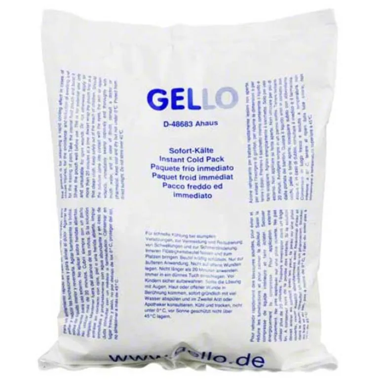Gello Kalt-Warm Kompresse-Kälte Sofort Kompresse 15x21 cm lose, 1 St