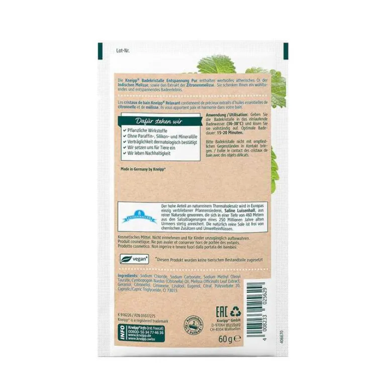 Kneipp Badesalz-Badekristalle Entspannung pur, 60 g