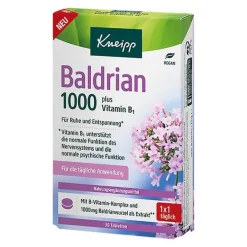 Kneipp Baldrian 1000 mg plus Vitamin B1 Tabletten, 30 St^ New