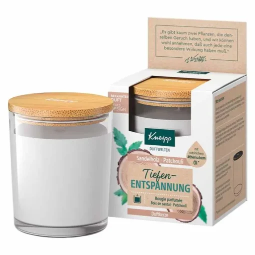 Kneipp Duftsets-Duftwelten Duftkerze Tiefen-Entspannung, 145 g
