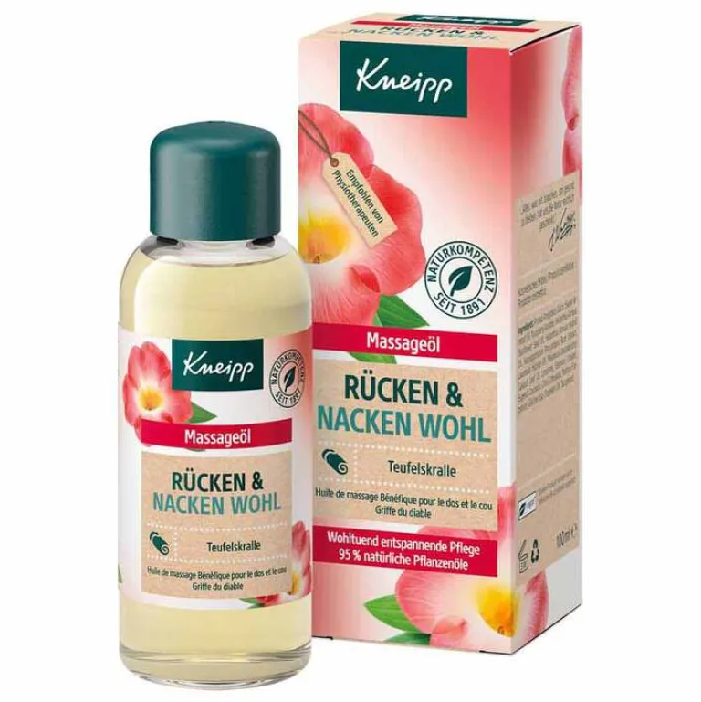 Massageöl Rücken & Nacken Wohl, 100 ml^Kneipp Clearance