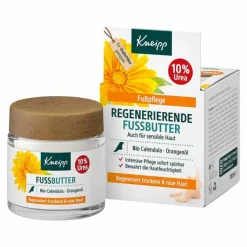Kneipp regenerierende Fußbutter Fußpflege, 100 ml- Fußpflegeprodukte|Hautpflege