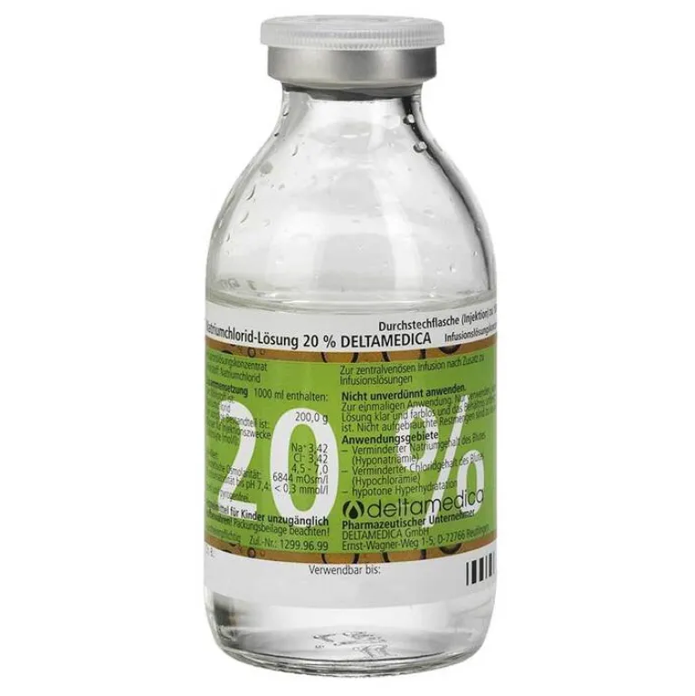 Deltamedica Kochsalzlösung 20% AlleMan, 20X100 ml- Kochsalzlösung