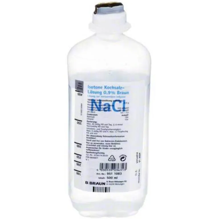 Kochsalzlösung 0,9% Ecoflac Plus, 500 ml^B. Braun Discount
