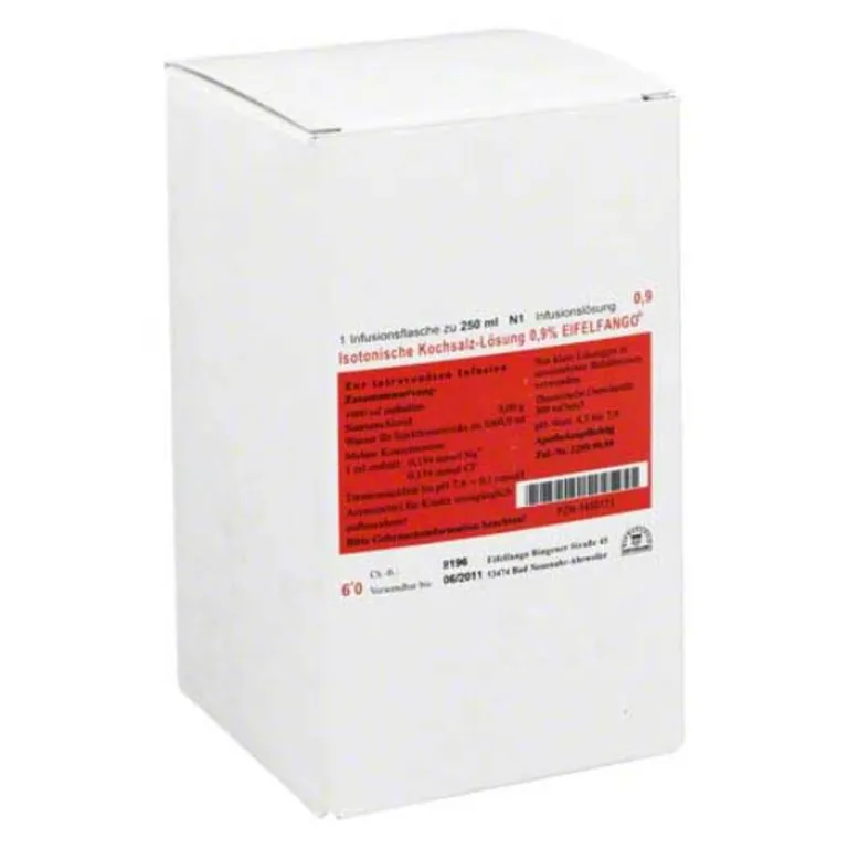 Eifelango Kochsalzlösung-Kochsalzlösung 0,9% Infusionslösung, 250 ml