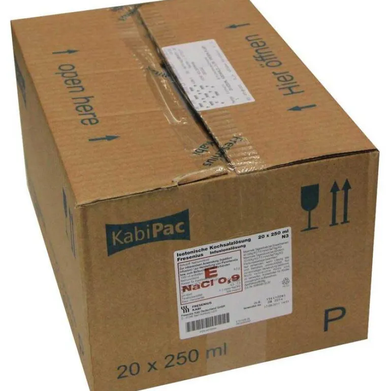 Fresenius Kabi Kochsalzlösung-Kochsalzlösung 0,9% Plastik Infusionslösung, 20X250 ml