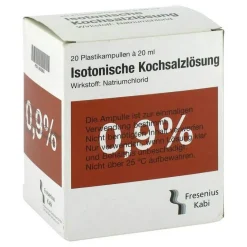 Fresenius Kabi Kochsalzlösung-Kochsalzlösung 0,9% Plastikampulle Fresenius, 20X20 ml