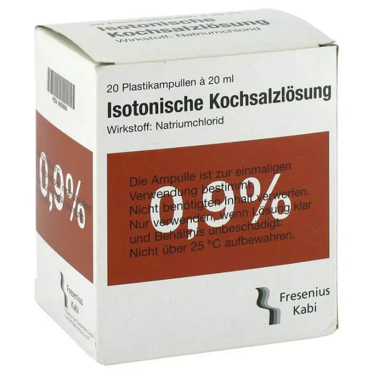 Fresenius Kabi Kochsalzlösung-Kochsalzlösung 0,9% Plastikampulle Fresenius, 20X20 ml