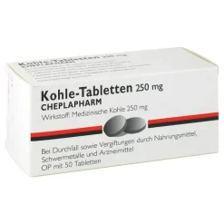 Kohle Tabletten, 50 St^Cheplapharm Clearance