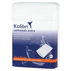 Kolibri Waschhandschuh-comwash extra Waschhandschuh unfol.16x24cm, 50 St