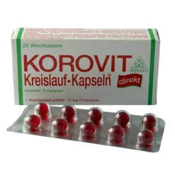 Korovit Niedriger Blutdruck-Kreislauf Kapseln, 20 St