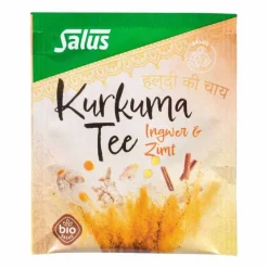 Kurkuma Tee Ingwer & Zimt Bio Salus Filterbeutel, 15 St- Kräutertee|Bio Tee