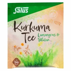 Kurkuma Tee Lemongras & Blüten Bio Salus Fbeutel , 15 St- Kräutertee|Bio Tee