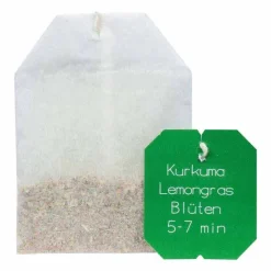 Kurkuma Tee Lemongras & Blüten Bio Salus Fbeutel , 15 St- Kräutertee|Bio Tee