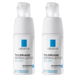La Roche Posay Toleriane Dermallergo Augen, 2x20 ml- Augenpflege