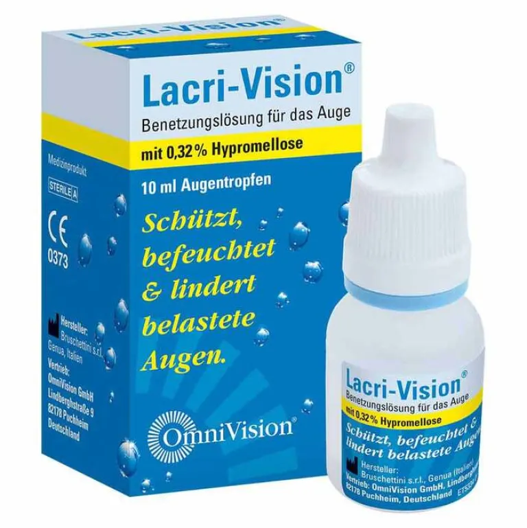 Lacri Vision Augentropfen Trockene Augen-Augentropfen, 3X10 ml