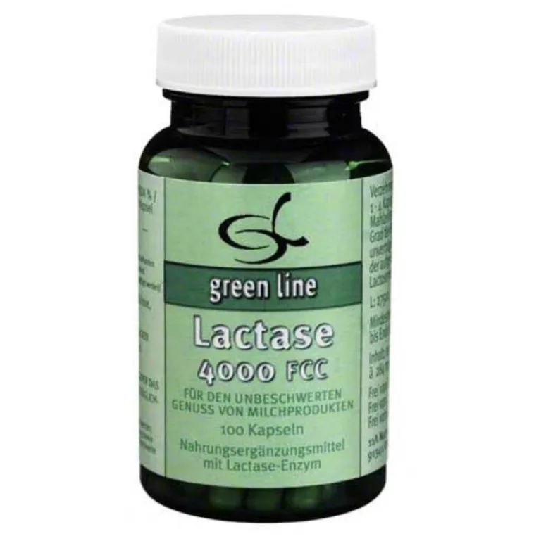Green line Nutritheke Lactase 4000 FCC Kapseln, 100 St- Laktase
