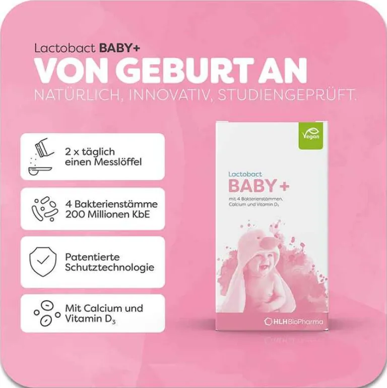 Lactobact Baby Pulver, 90X2 g-Kinder Immunsystem