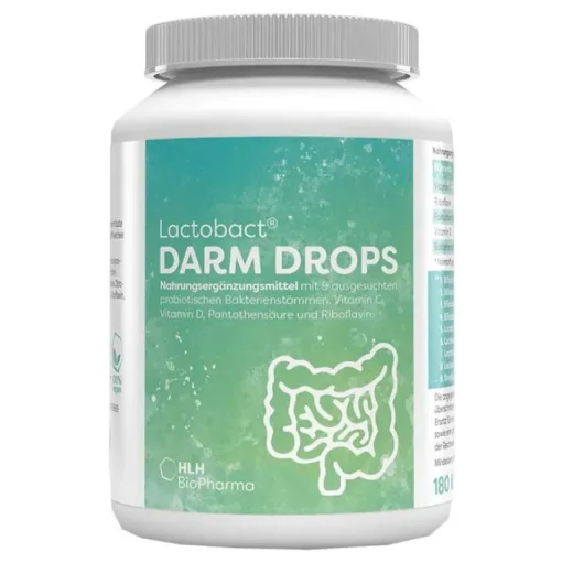 Lactobact Bakterienkulturen-Darm Drops Kautabletten, 180 St