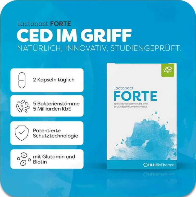 Lactobact Forte magensaftresistente Kapseln, 120 St- Bakterienkulturen