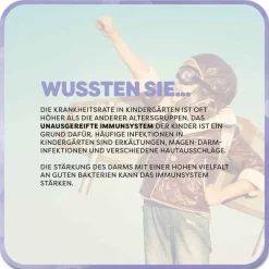 Lactobact Junior + 90-Tage-Packung Beutel, 90X2 g-Kinder Immunsystem