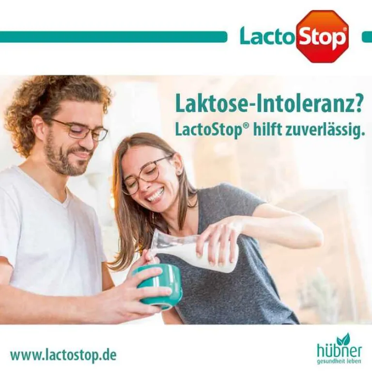 Lactostop 5.500 FCC Tabletten Klickspender, 50 St- Laktase