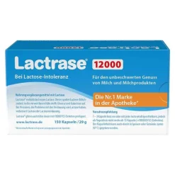 Lactrase 12.000 FCC Kapseln, 150 St- Laktase