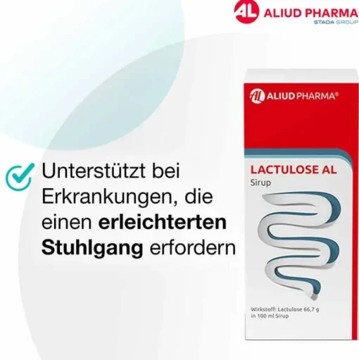 Aliud Pharma Abführmittel-LACTULOSE AL Sirup, 500 ml