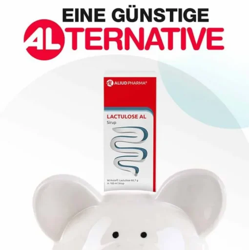 Aliud Pharma Abführmittel-LACTULOSE AL Sirup, 500 ml