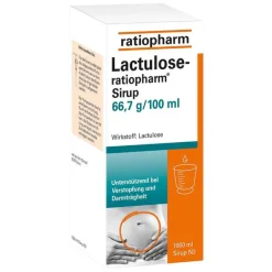 Ratiopharm Abführmittel-Lactulose- Sirup, 1000 ml