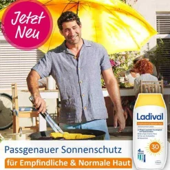 empfindliche + normale Haut Lotion LSF 30, 200 ml^Ladival Outlet