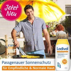 Ladival Lsf 50+-empfindliche & normale Haut Lotion LSF 50 + , 200 ml