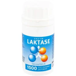 Laktase 1500 FCC Enzym Kapseln, 100 St- Laktase