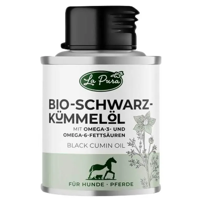 Lapura Schwarzkümmelöl für Hunde / Pferde, 100 ml- Pferde|Futter & Snacks