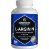 Vitamaze L-Arginin 750 mg hochdosiert + Piperin + Vitamine Kapseln, 360 St- Aminosäuren