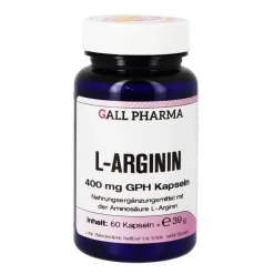 L-Arginin 400 mg Kapseln, 60 St- Aminosäuren|Aminosäuren