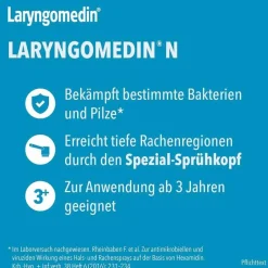 ® N Spray, 45 g^Laryngomedin Clearance