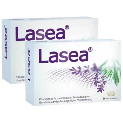Lasea Beruhigungsmittel-Weichkapseln bei innerer Unruhe, 2x56 St