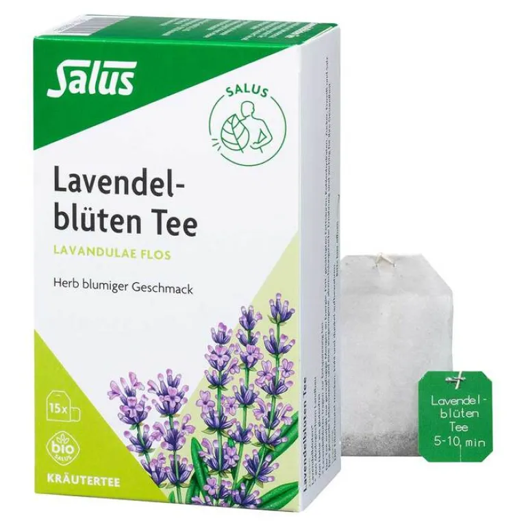 Lavendelblüten Tee Lavandulae flos Bio Fbeutel , 15 St^Salus Outlet