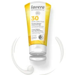 Lavera sensitiv Sonnencreme anti-age LSF 30, 50 ml- Mineralische Sonnencreme|Lsf 30