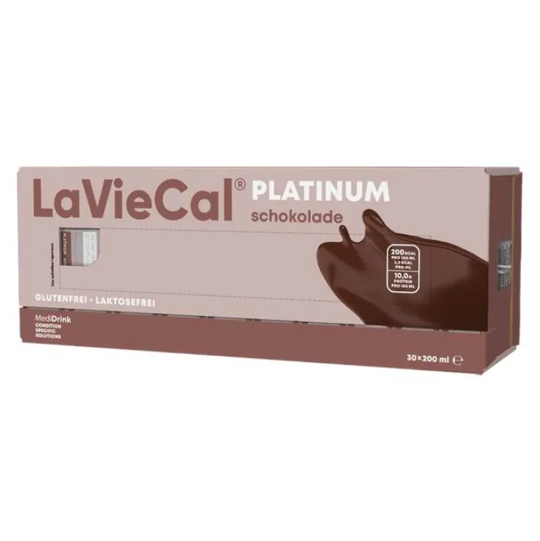LaVieCal Platinum Drink Schokolade, 30X200 ml- Trinknahrung