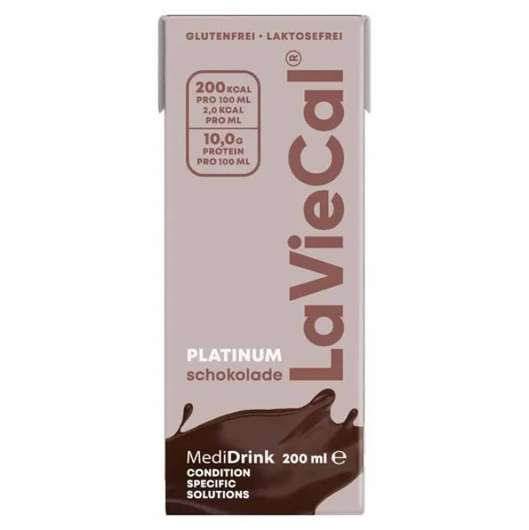 LaVieCal Platinum Drink Schokolade, 30X200 ml- Trinknahrung