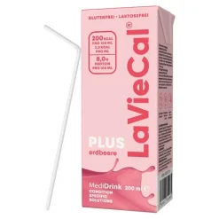 LaVieCal Plus Drink Erdbeere, 200 ml- Trinknahrung