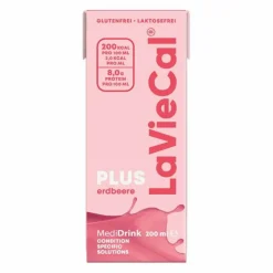 LaVieCal Plus Drink Erdbeere, 200 ml- Trinknahrung