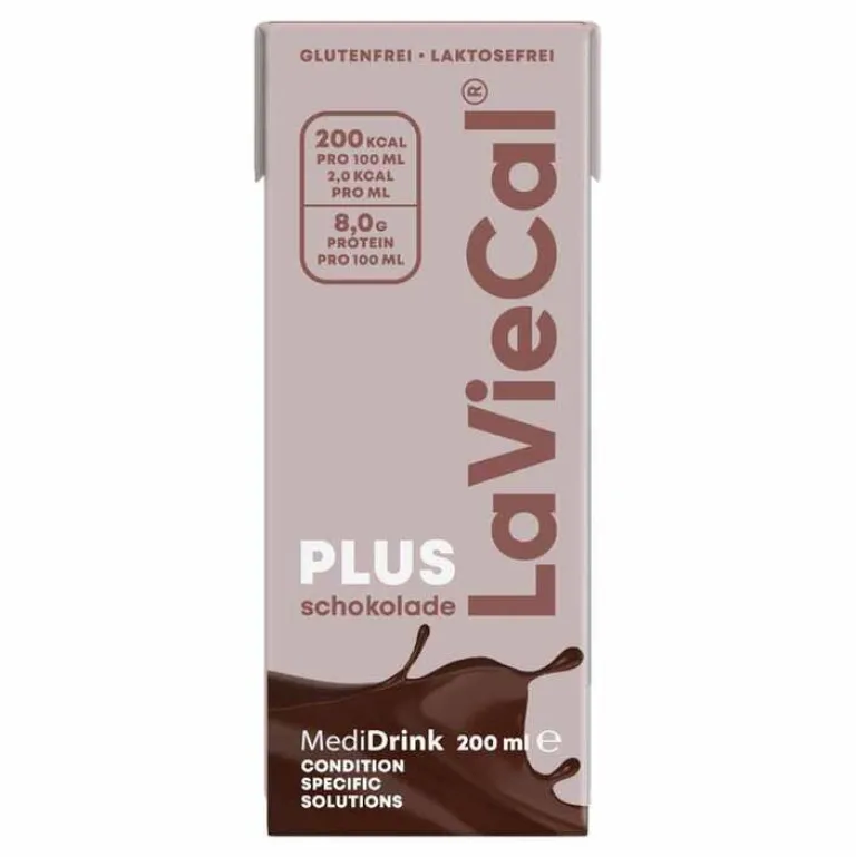 LaVieCal Trinknahrung-Plus Drink Schokolade, 30X200 ml